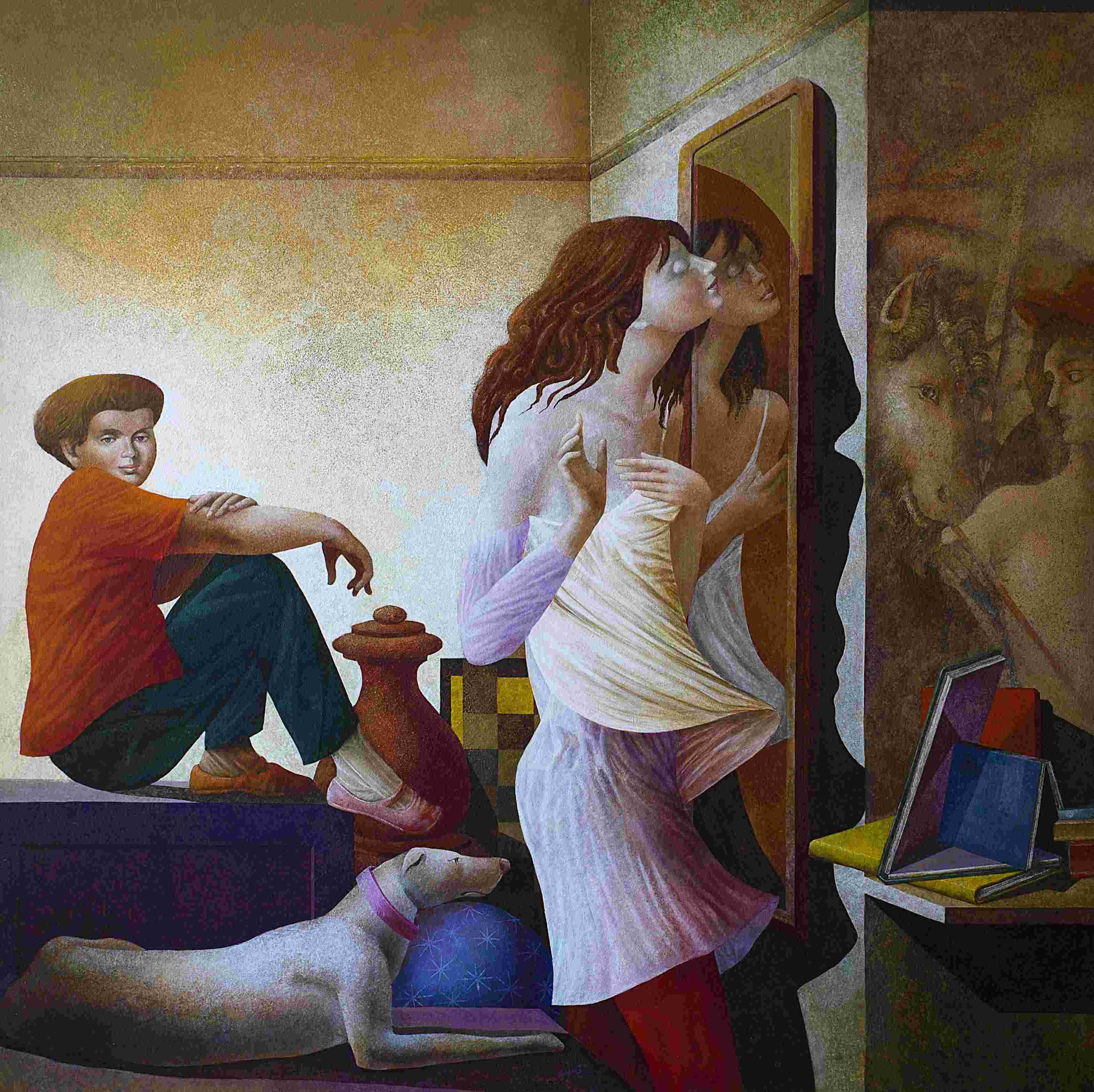 Ragazza allo specchio